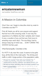 Mobile Screenshot of ericalannewman.wordpress.com