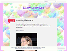 Tablet Screenshot of missylyssyloo.wordpress.com