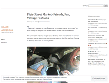 Tablet Screenshot of graceaberdean.wordpress.com