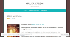 Desktop Screenshot of malikagandhi.wordpress.com