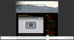 Desktop Screenshot of mikleuseni.wordpress.com