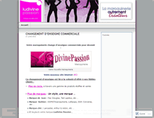Tablet Screenshot of ludivinepassion44.wordpress.com