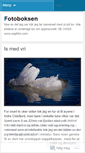 Mobile Screenshot of fotoboksen.wordpress.com