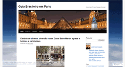 Desktop Screenshot of guiabrasileiroemparis.wordpress.com