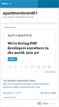 Mobile Screenshot of apartmentsrent01.wordpress.com