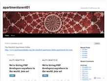 Tablet Screenshot of apartmentsrent01.wordpress.com