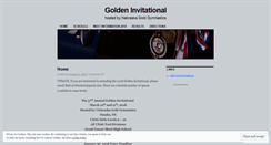 Desktop Screenshot of goldeninvite.wordpress.com