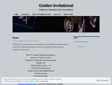 Tablet Screenshot of goldeninvite.wordpress.com