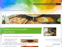 Tablet Screenshot of piscolabiscatering.wordpress.com