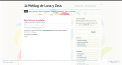 Desktop Screenshot of lunazeus.wordpress.com