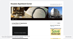 Desktop Screenshot of houstonapts.wordpress.com