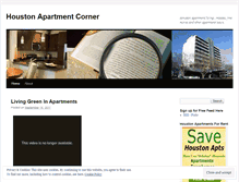 Tablet Screenshot of houstonapts.wordpress.com