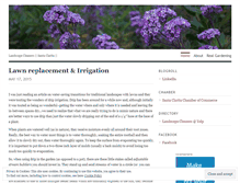 Tablet Screenshot of landscapecleaners.wordpress.com