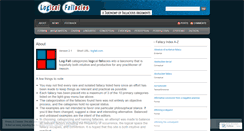 Desktop Screenshot of logfall.wordpress.com