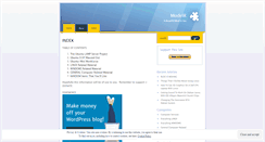 Desktop Screenshot of modelr.wordpress.com