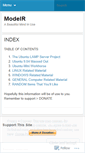Mobile Screenshot of modelr.wordpress.com