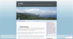 Desktop Screenshot of ecoskep.wordpress.com