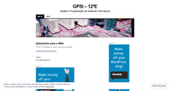 Desktop Screenshot of gpsi0811.wordpress.com