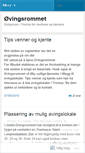 Mobile Screenshot of ovingsrommet.wordpress.com