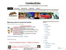 Tablet Screenshot of combosextra.wordpress.com