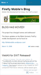 Mobile Screenshot of fireflymobile.wordpress.com