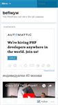 Mobile Screenshot of befiwyw.wordpress.com