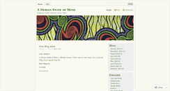 Desktop Screenshot of adesignstateofmind.wordpress.com