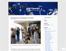 Tablet Screenshot of gigihawaii.wordpress.com
