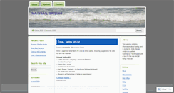 Desktop Screenshot of mainsailsailing.wordpress.com