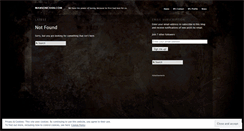 Desktop Screenshot of mansonchan.wordpress.com