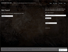 Tablet Screenshot of mansonchan.wordpress.com