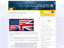 Tablet Screenshot of bilingue.wordpress.com