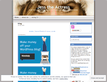 Tablet Screenshot of jesstheactress.wordpress.com