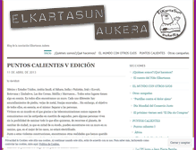 Tablet Screenshot of elkartasunaukera.wordpress.com