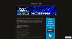Desktop Screenshot of bubblesescorts.wordpress.com