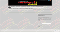 Desktop Screenshot of carnedepresidio2.wordpress.com