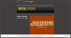 Desktop Screenshot of digitalmanna.wordpress.com