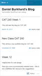 Mobile Screenshot of danielburkhard.wordpress.com