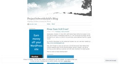 Desktop Screenshot of project3rdworldchild.wordpress.com