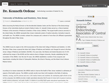 Tablet Screenshot of drkennethordene.wordpress.com