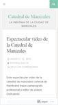 Mobile Screenshot of catedralmanizales.wordpress.com