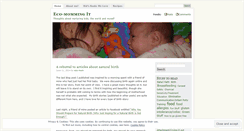 Desktop Screenshot of ecowahm.wordpress.com
