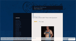 Desktop Screenshot of bruceonthebruce.wordpress.com