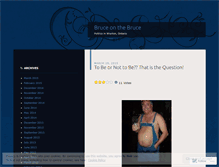 Tablet Screenshot of bruceonthebruce.wordpress.com