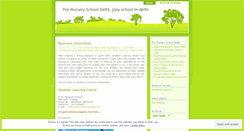 Desktop Screenshot of prenurseryschooldelhi.wordpress.com