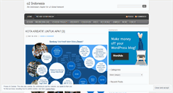 Desktop Screenshot of o2indonesia.wordpress.com