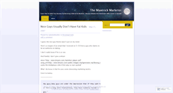 Desktop Screenshot of maverickmarketing.wordpress.com