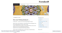 Desktop Screenshot of formkraft.wordpress.com