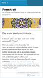 Mobile Screenshot of formkraft.wordpress.com