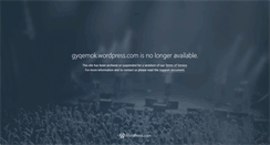 Desktop Screenshot of gyqemok.wordpress.com